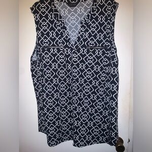 Sleeveless top 2xl